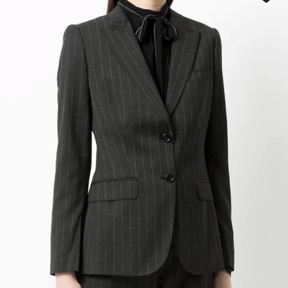 Dolce & Gabbana authentic navy/black blazer size L  like new ! - Picture 12 of 12